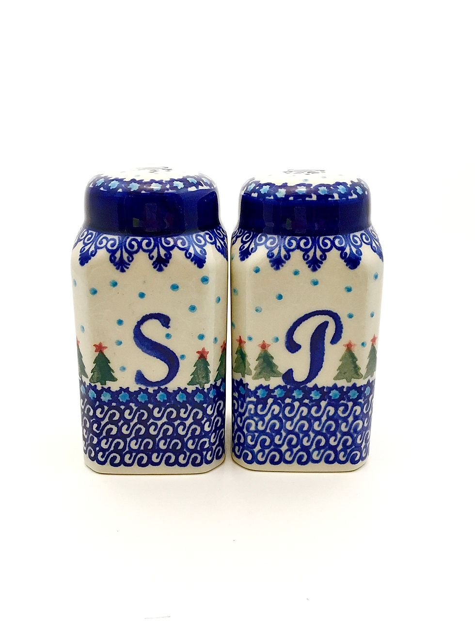 Salt & Pepper Set, "Christmas Forest"
