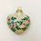 Thumbnail: Puffed Heart Bombka Ornament, "Pretty in Lavender"
