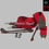 Miniatura: Tirantes rojo pinza y botón