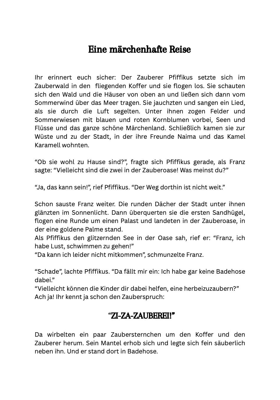 Miniaturbild: Mein Sommer-Abenteuerbuch - PDF