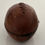 Thumbnail: Victorian Novelty Travelling Inkwell Rugby Ball Leather & Brass Antique
