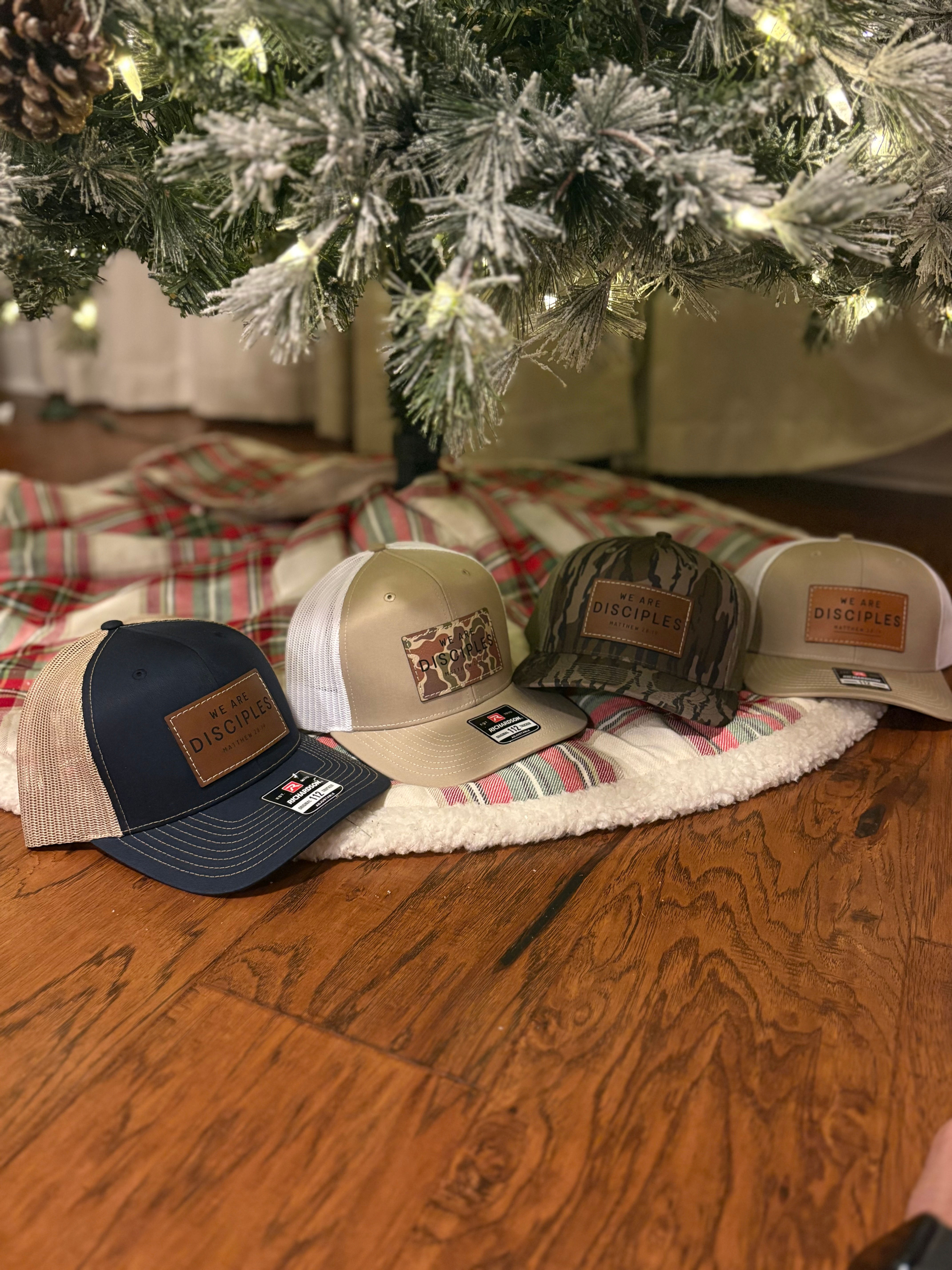 We Are Disciples | Leather Patch Hat