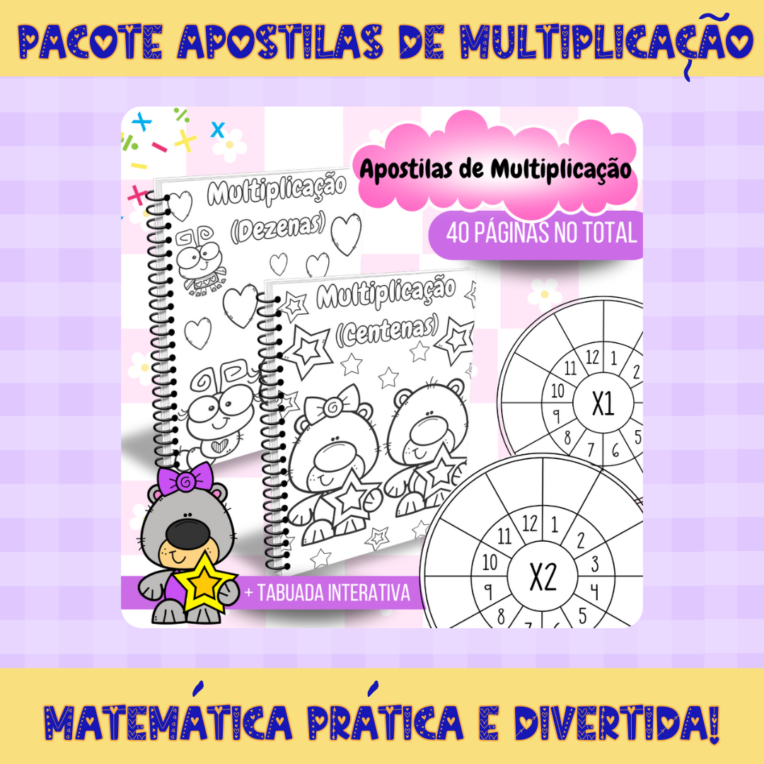 Pacote Apostilas de Multiplicação