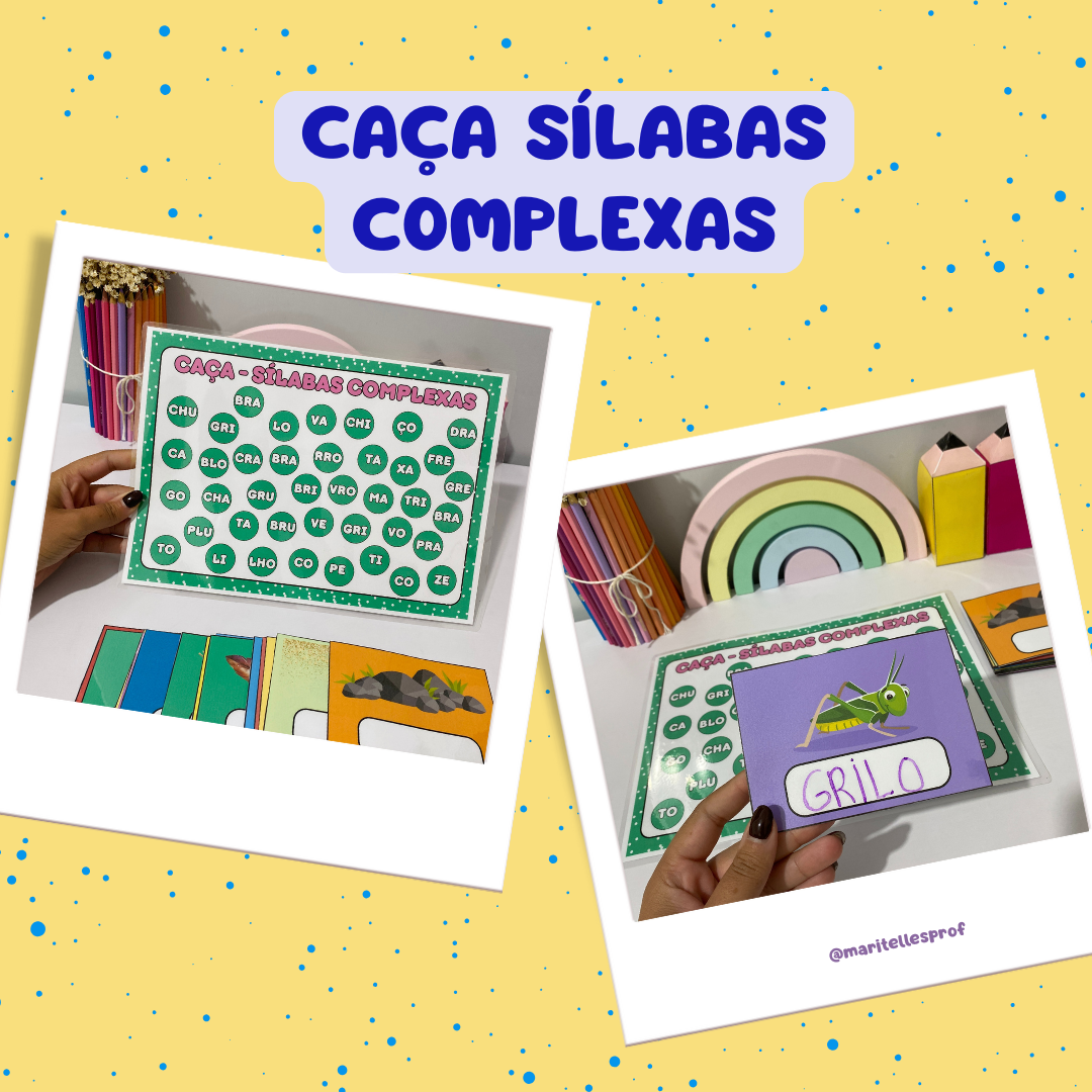 Caça Sílabas Complexas