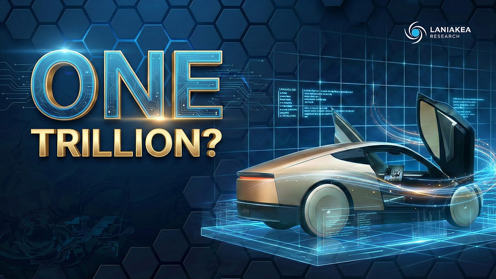 Tesla's $1T Robotaxi Opportunity: What a Professional Bottom-Up Valuation Reveals