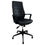 Thumbnail: Luray Extended #6460-LM Executive Chair (Black Leather)