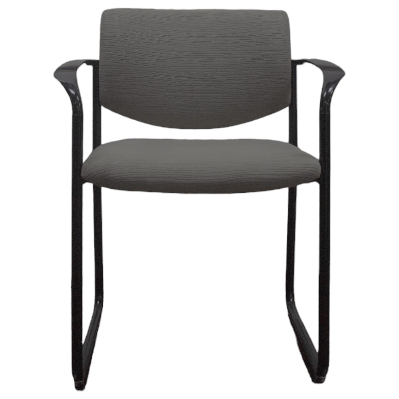Player Contemporary Side Chair (Black/Gray)