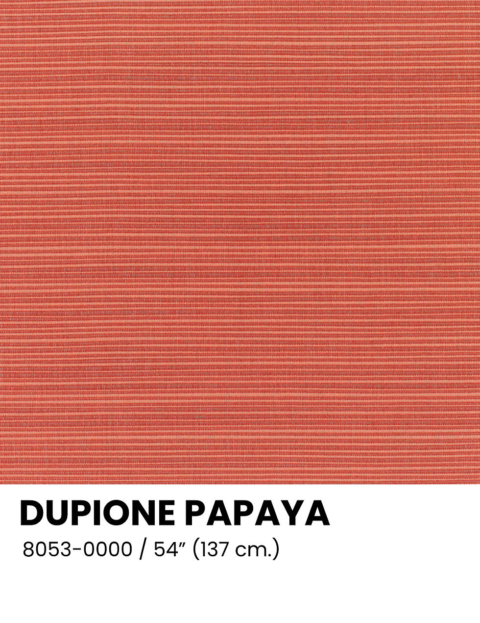DUPIONE PAPAYA