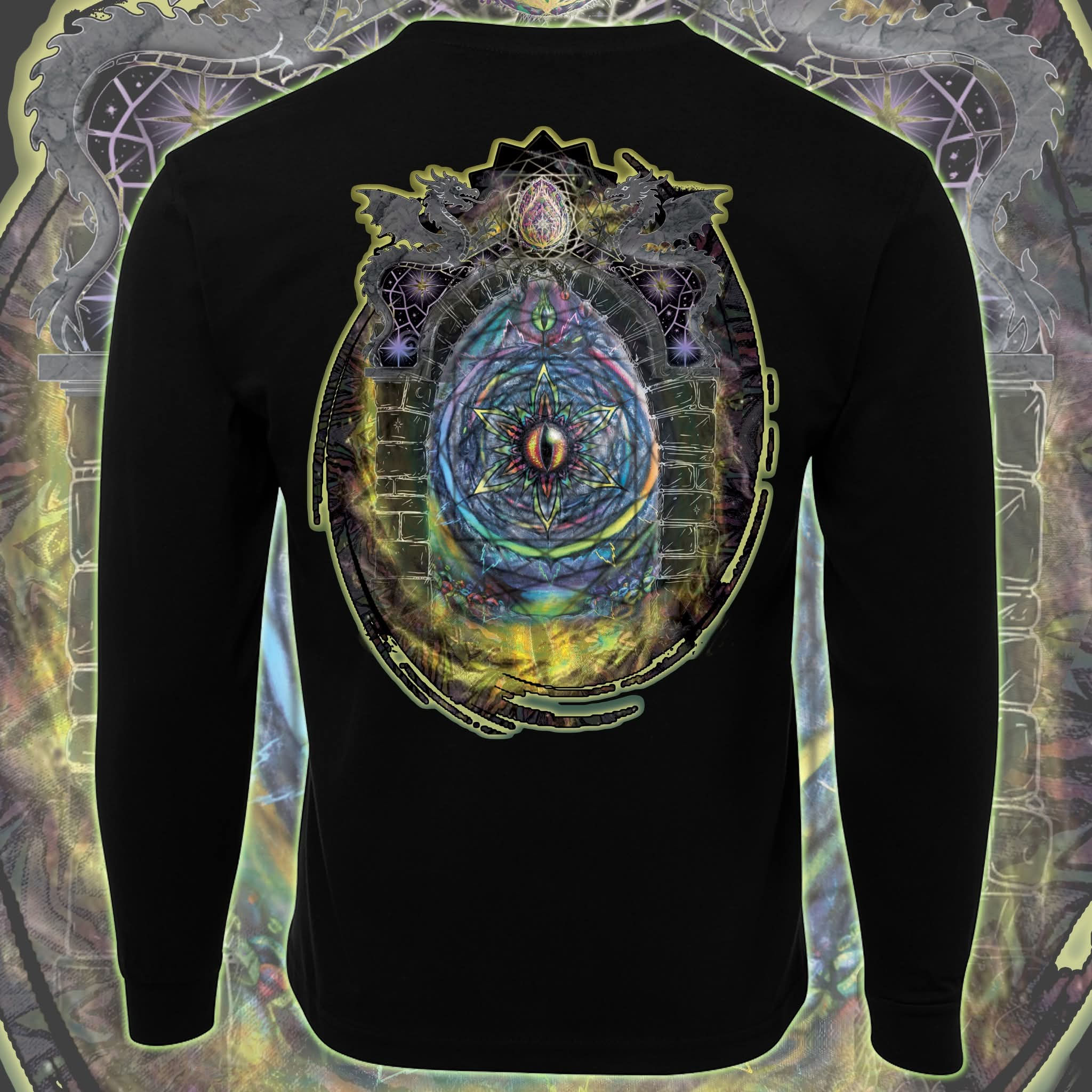 Dragon Gateway Long Sleeve T shirt