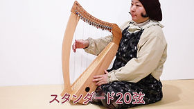★美品★ 価格交渉可★おとつぶハープ 軽量メープル 20弦 軽量メイプル20弦ハープ：ミニハープ、小型ハープ、アイリッシュ