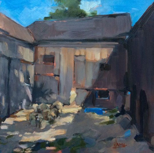 LATE SUMMER ON DUDLEY FARM