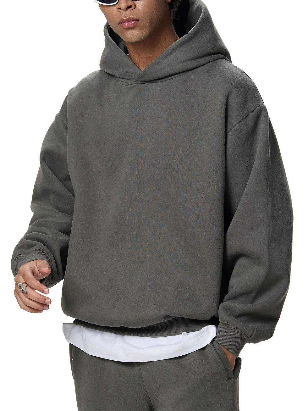 Thumbnail: Fleeced Boxy Hoodie