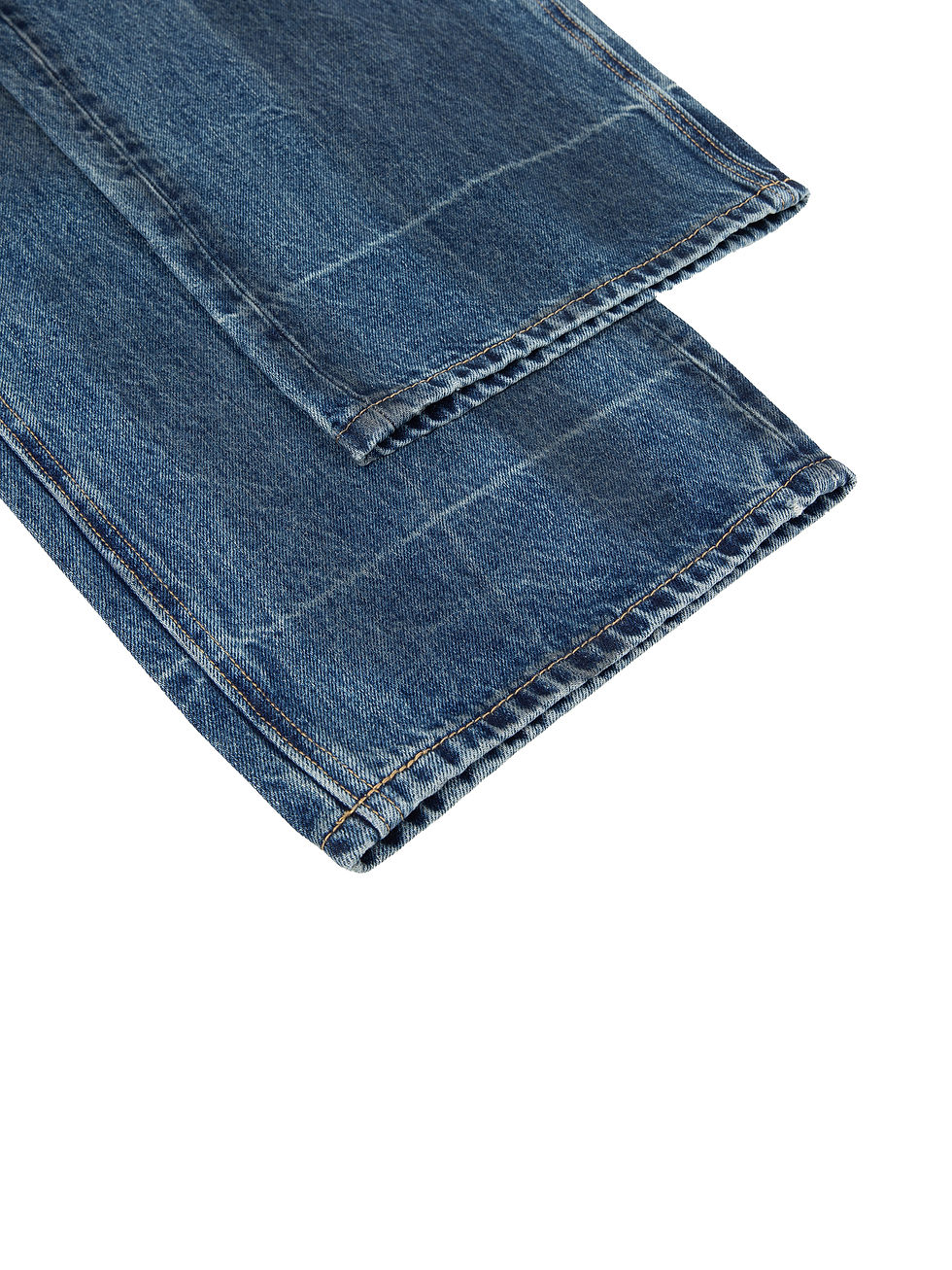 Thumbnail: Vintage Wash Baggy Denim Jeans