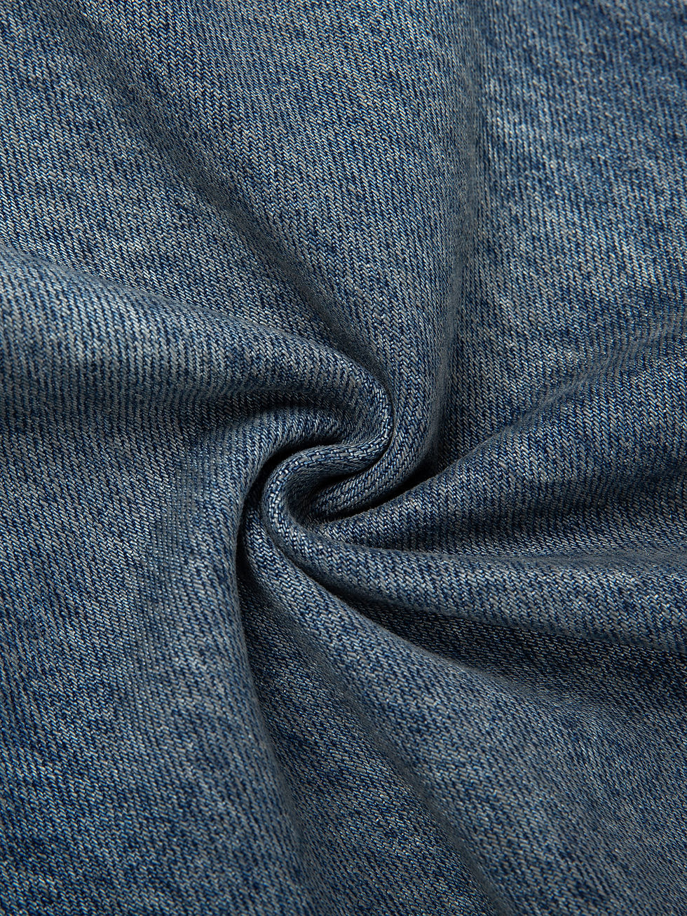 Thumbnail: Vintage Wash Baggy Denim Jeans