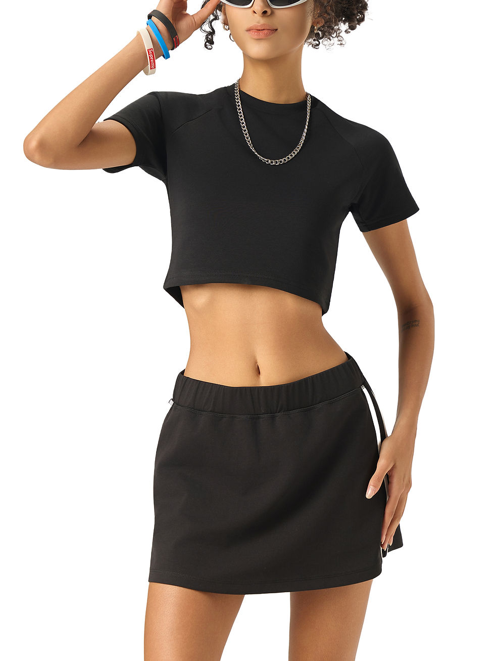 Thumbnail: Taped Cooling Performance Crop Top