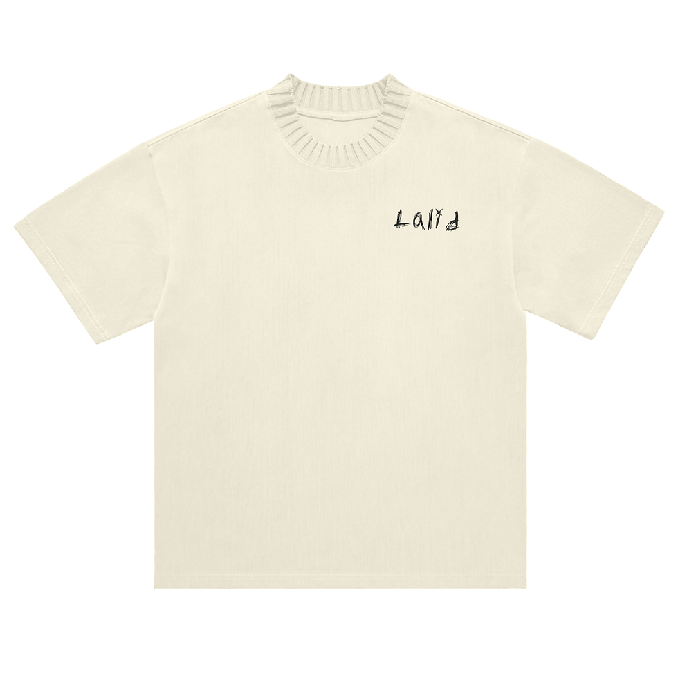 Thumbnail: Heavyweight Knitted Round Neck T-Shirt