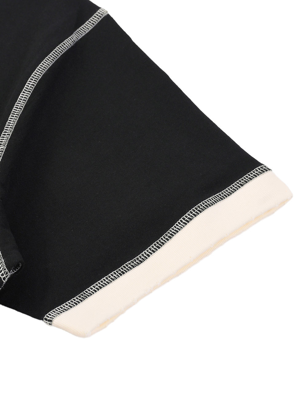 Thumbnail: Contrast-Stitched Cotton T-Shirt