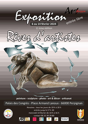 Affiche Exposition palais des Congrè