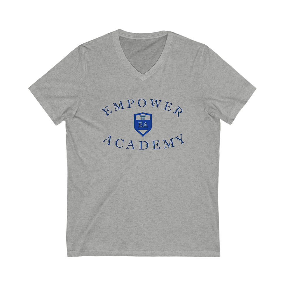 Thumbnail: Unisex Short Sleeve V Neck Tshirt