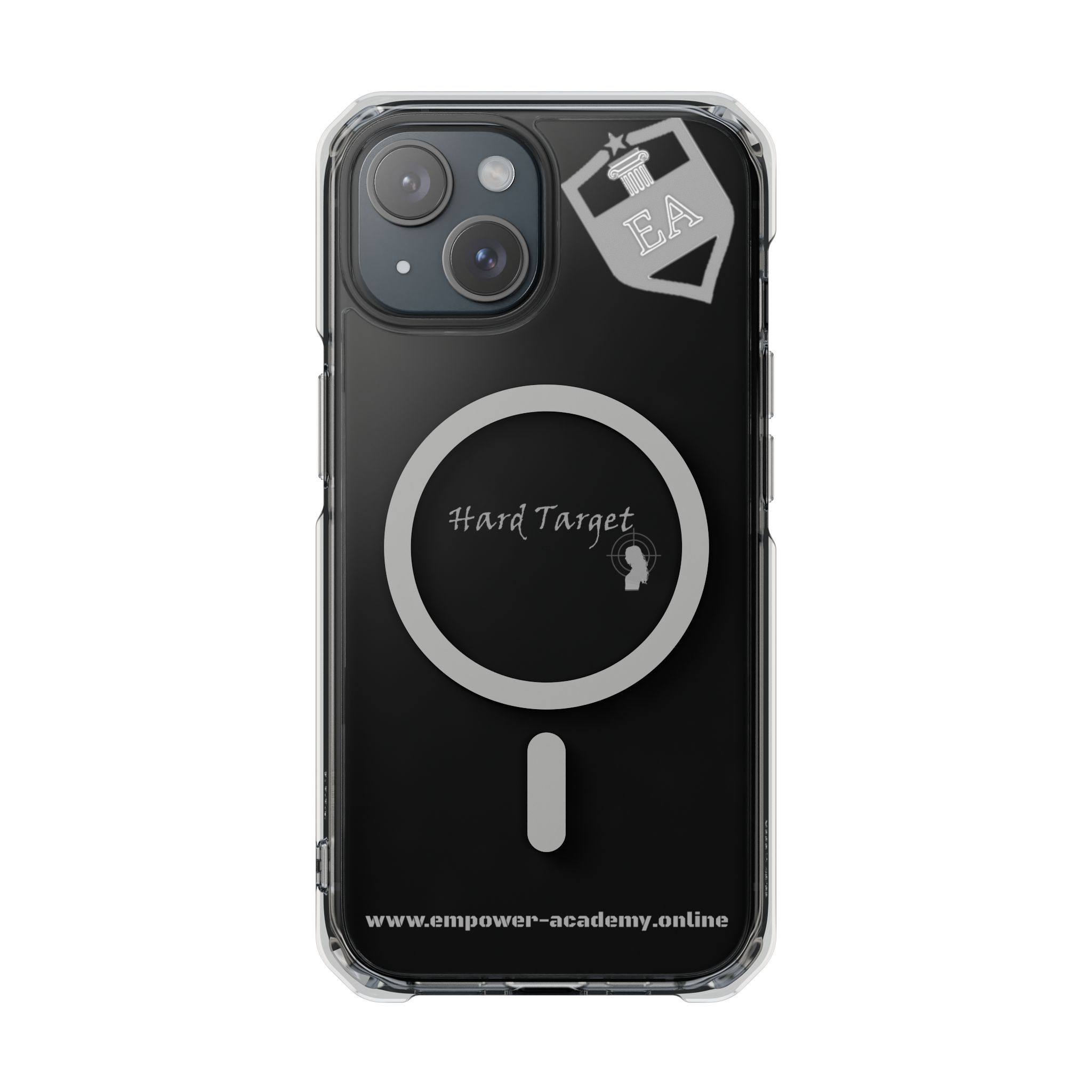 Hard Target Magnetic Clear Case - Stylish Protection for iPhone