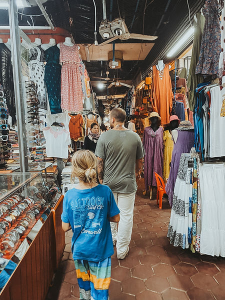 Wandering around the Old market at Siem Reap