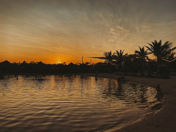 sunset at Wake Park Cambodia