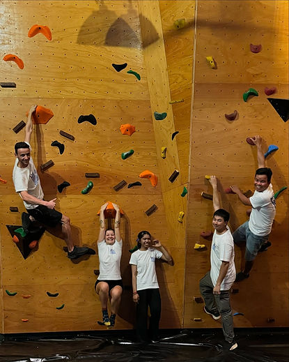 Rock climbing Siem Reap