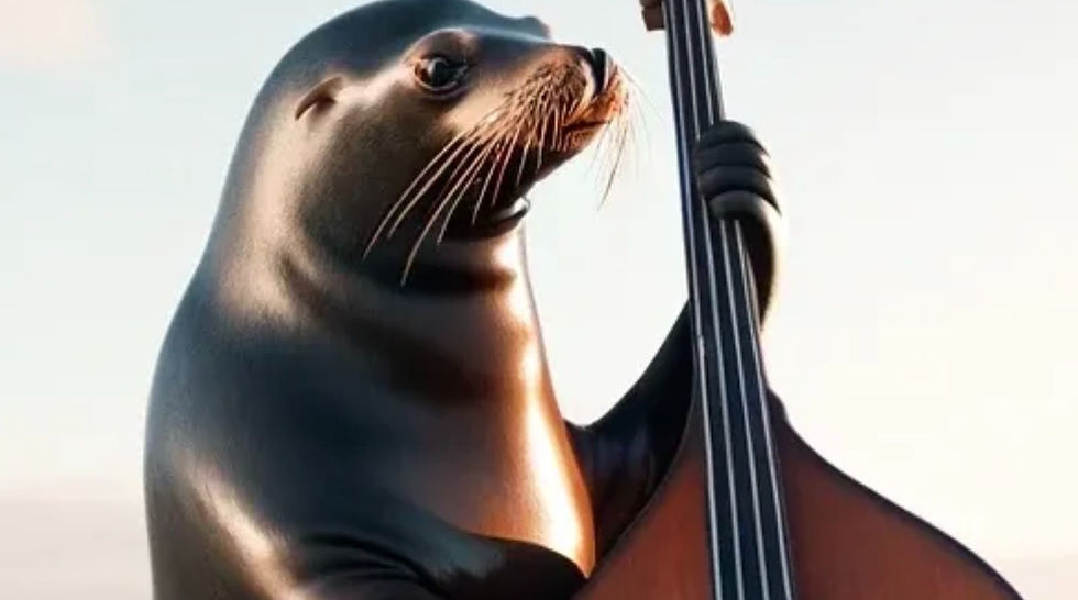 Sea Lion Jazz Duo Ken Miller & Jeffrey Burr