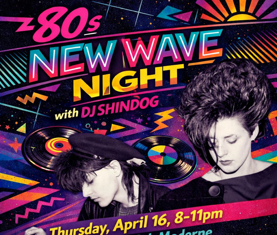 DJ Shindog’s 80s New Wave Night