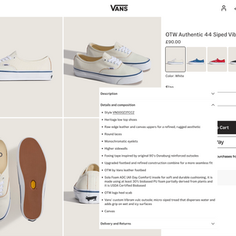 Vans Shoes: Don’t Make the Client Work to Understand The Product Online + Find 10 Differences Game