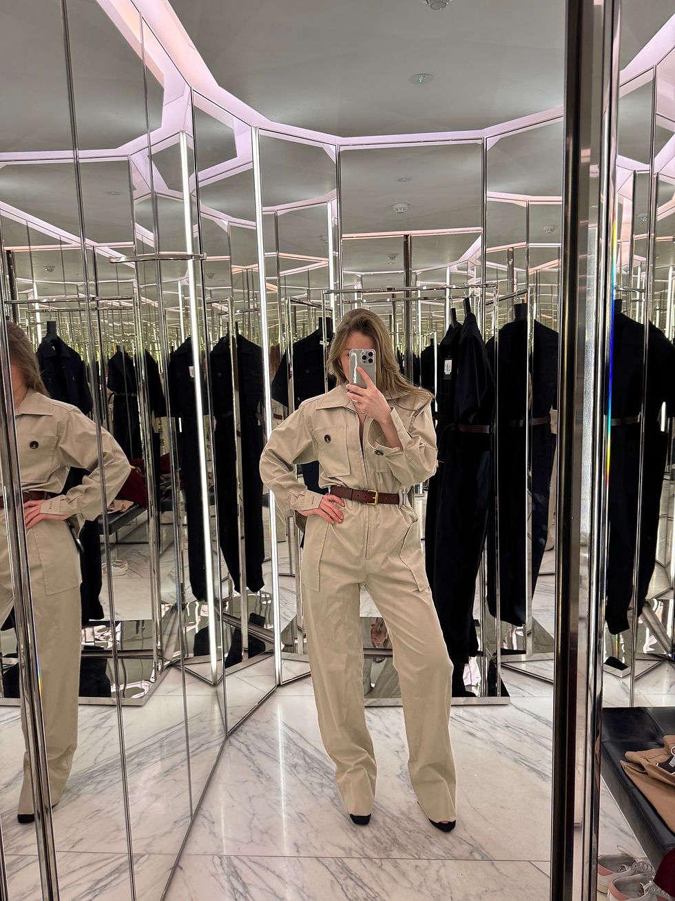 Thumbnail: SAINT LAURENT Jumpsuit In Cotton Twill