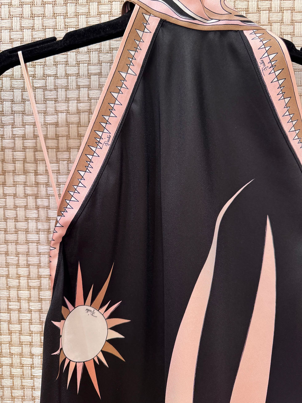 Thumbnail: EMILIO PUCCI Stella Print Silk Twill Asymmetrical Dress, 5HRH065H894035