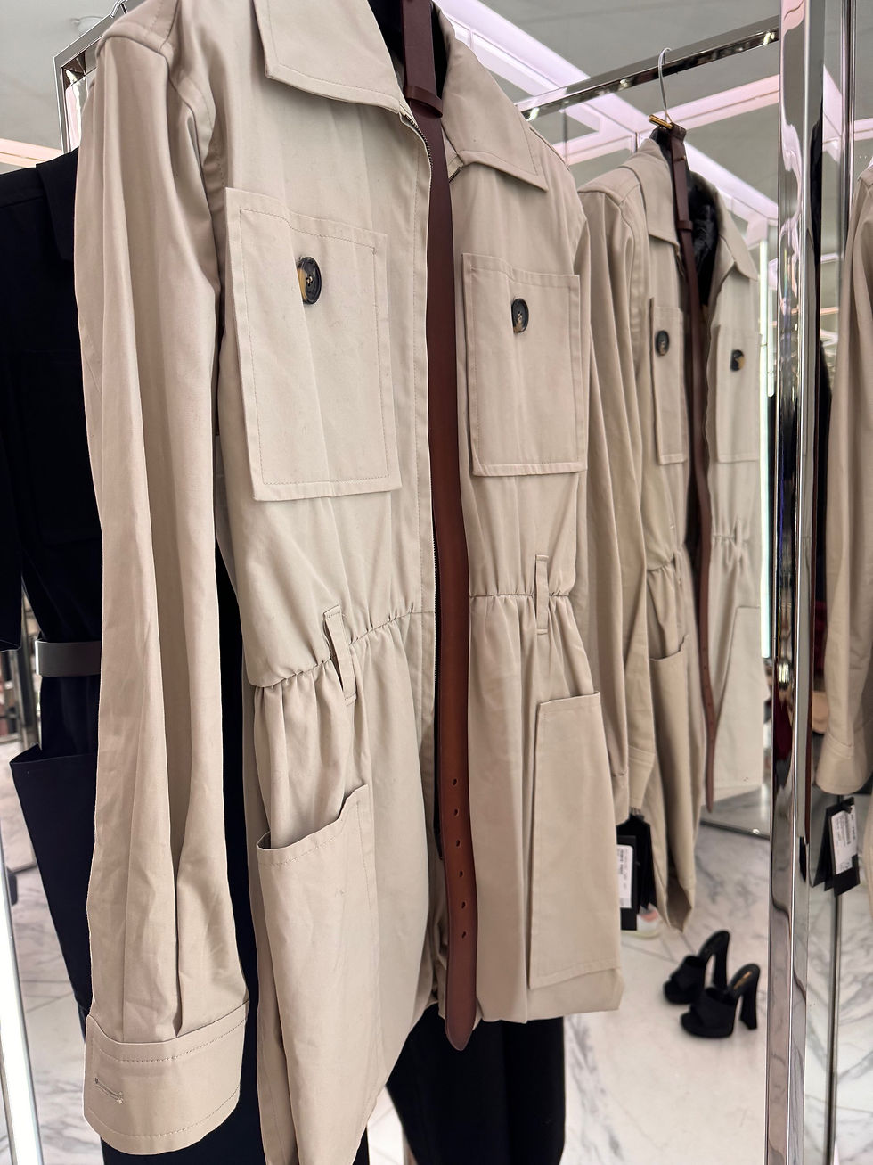 Thumbnail: SAINT LAURENT Jumpsuit In Cotton Twill