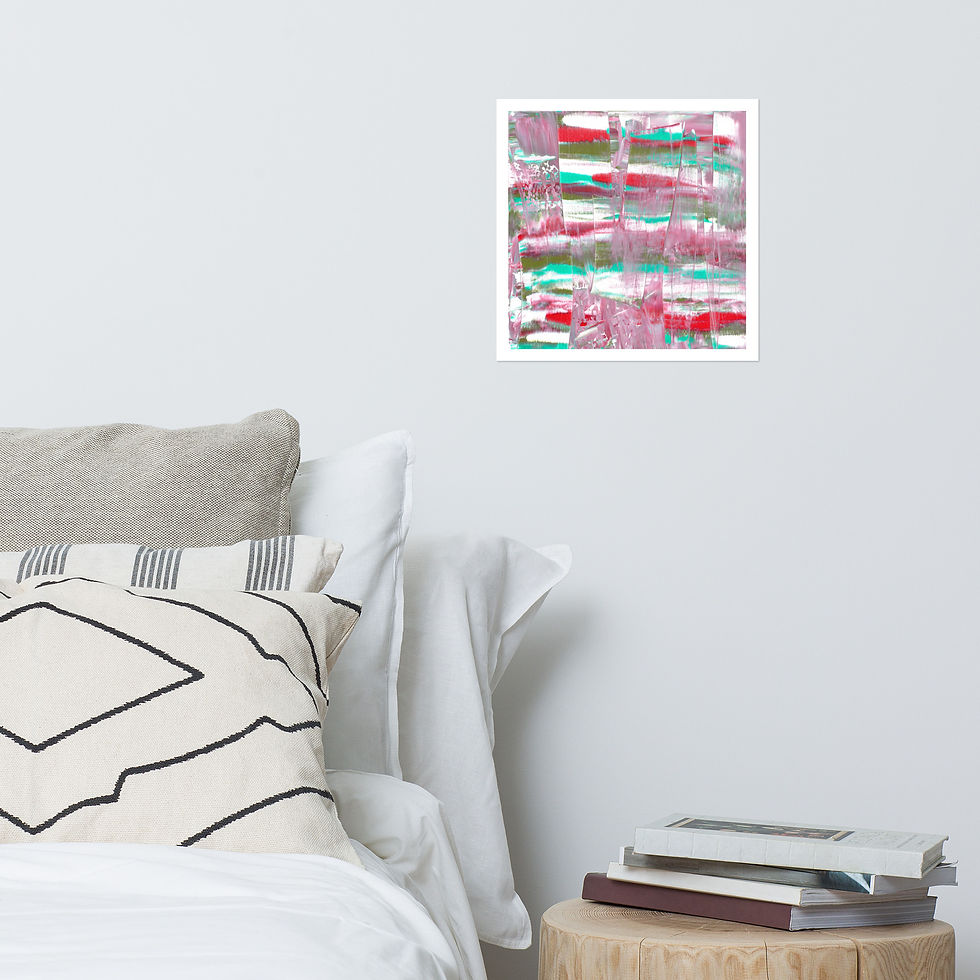 Thumbnail: Modern Abstract - Pastel • Art Print