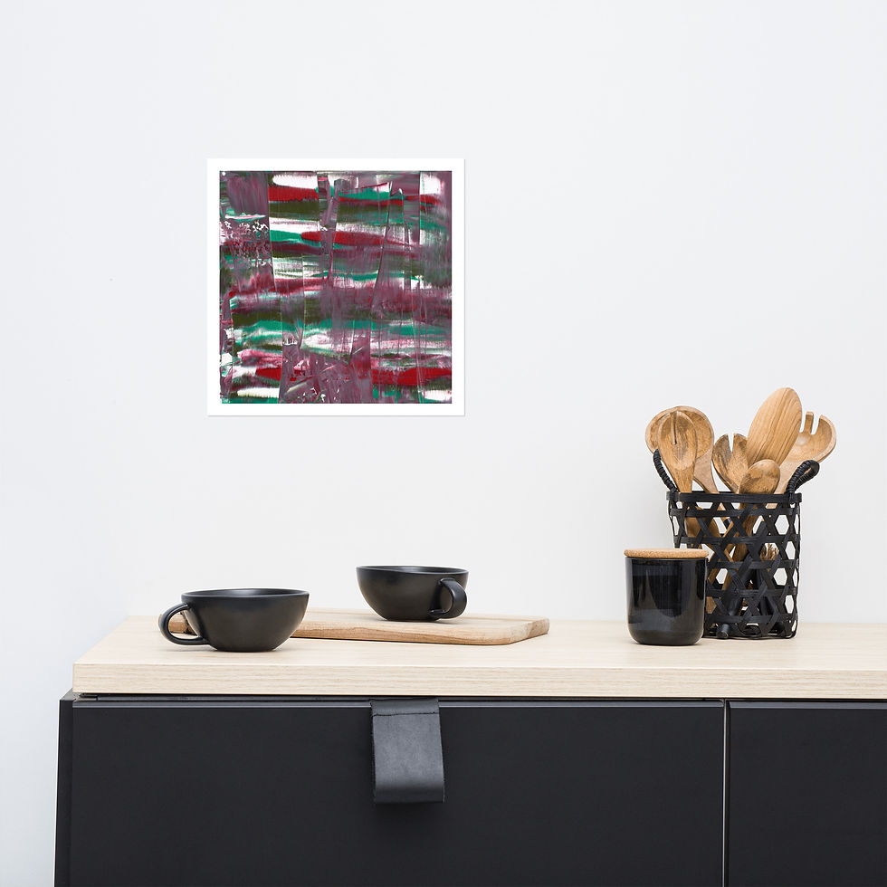 Thumbnail: Modern Abstract - Bright • Art print
