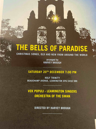 Vox Populi bring Christmas songs old and modern to an enthusiastic full house.