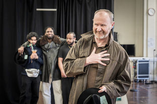 A look at rehearsals for The Resistible Rise of Arturo at the RSC