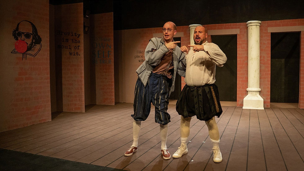 The Complete Works of William Shakespeare (Abridged). Photo by Gwyn Davies.