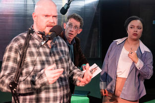 Drama live on air in Pontypool