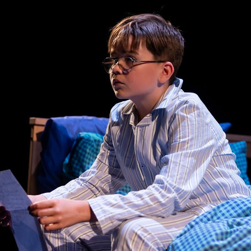 Peter played by Milo Keenan McGill. Photo by Lucy Barriball.