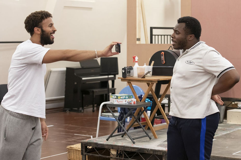 Kieran Taylor-Ford (Tio) and Olisa Odele (Juicy). Image © Ali Wright.
