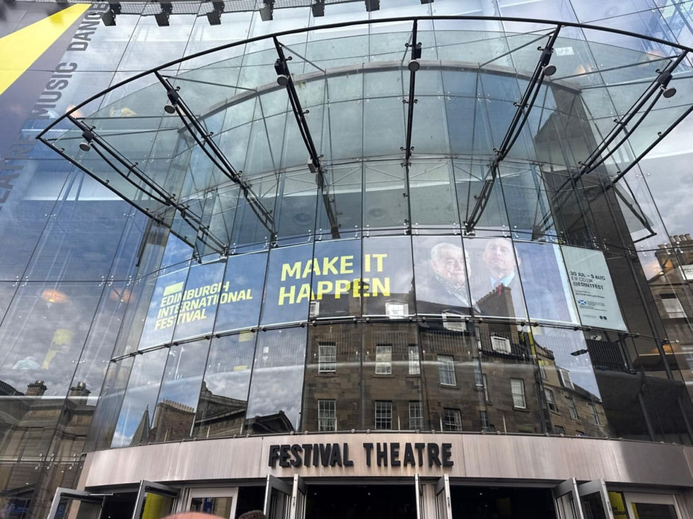 The Festival Theatre, Edinburgh. Photo by Gill Yardley.