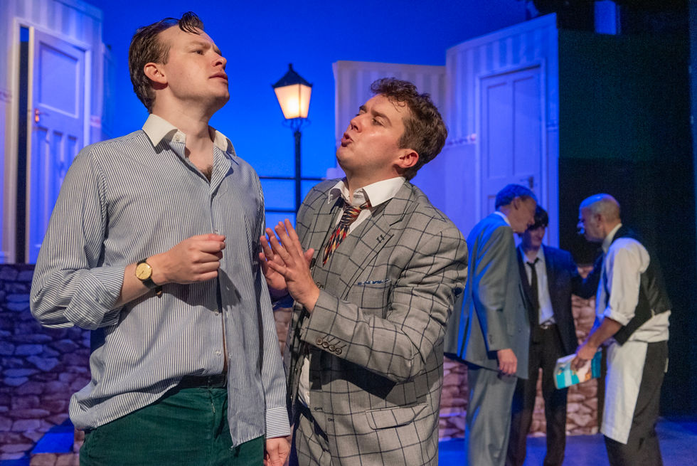Stanley (Ted McGowan) and Francis (Charlie Longman) Richard Smith Photography.
