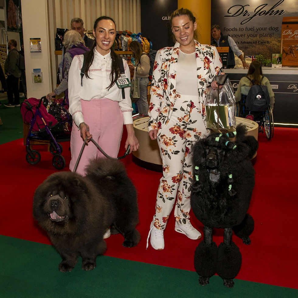 Koda and Ryu with owners India and Gabriella. Photo by Rob Tysall Pro Photography.