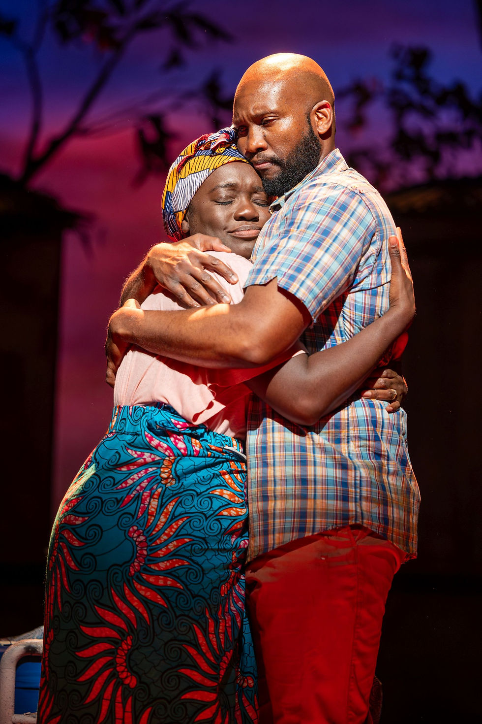 William's parents played by Madeline Appiah and Sifiso Mazibuko. Photo by Tyler Fayose.