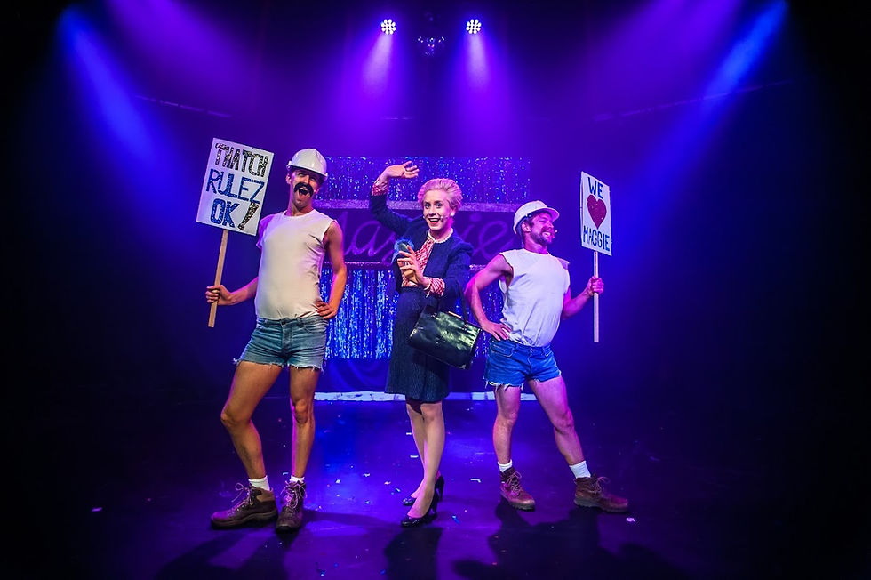 Margaret Thatcher - Queen of Soho. Photo by Mihaela Bodlovic.