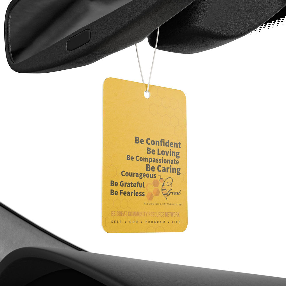Car Air Freshener Success Motivation