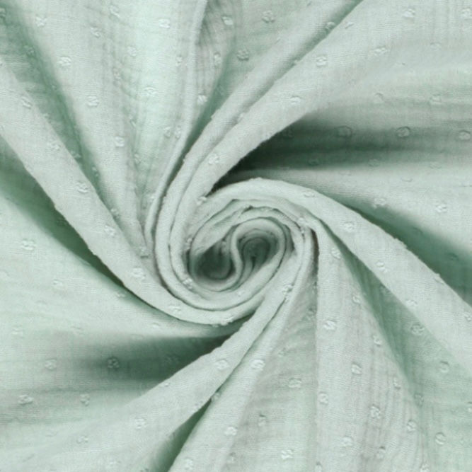 Muselina plumeti Verde Menta