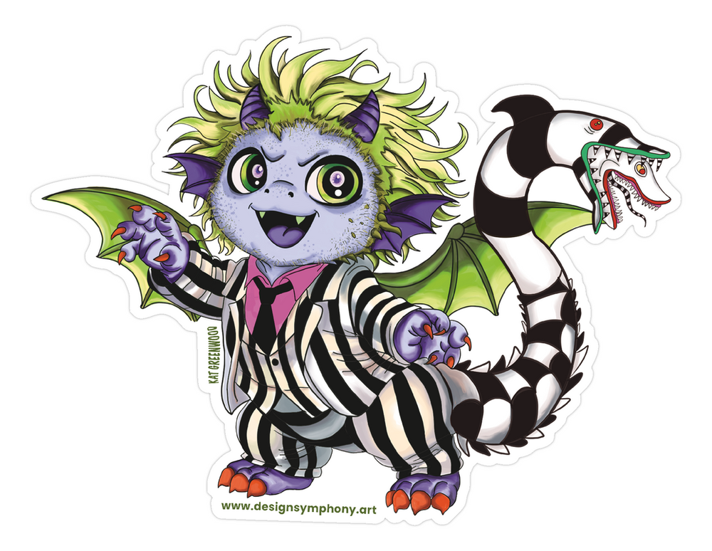 The Hauntling Showman Vinyl Sticker