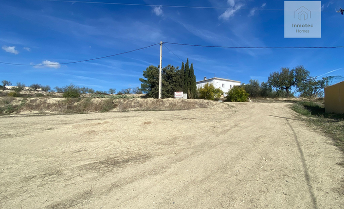 Plot of land for sale with open countryside views in southern Spain plot 1